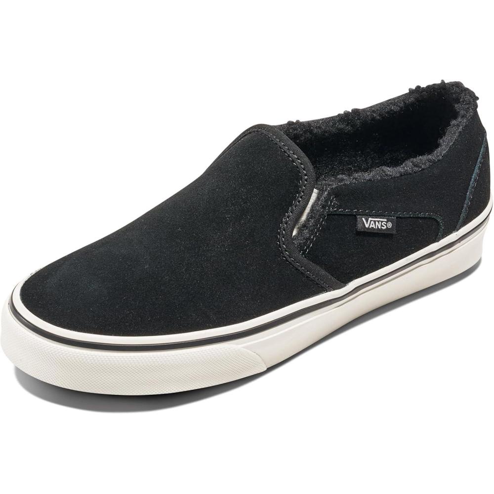 imageVans Womens Asher Adult Low Top SneakersSherpa Black