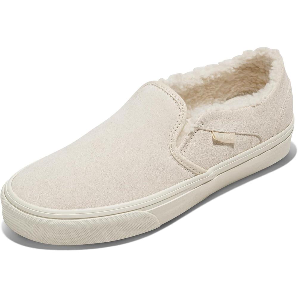 imageVans Womens Asher Adult Low Top SneakersSherpa Marshmallow