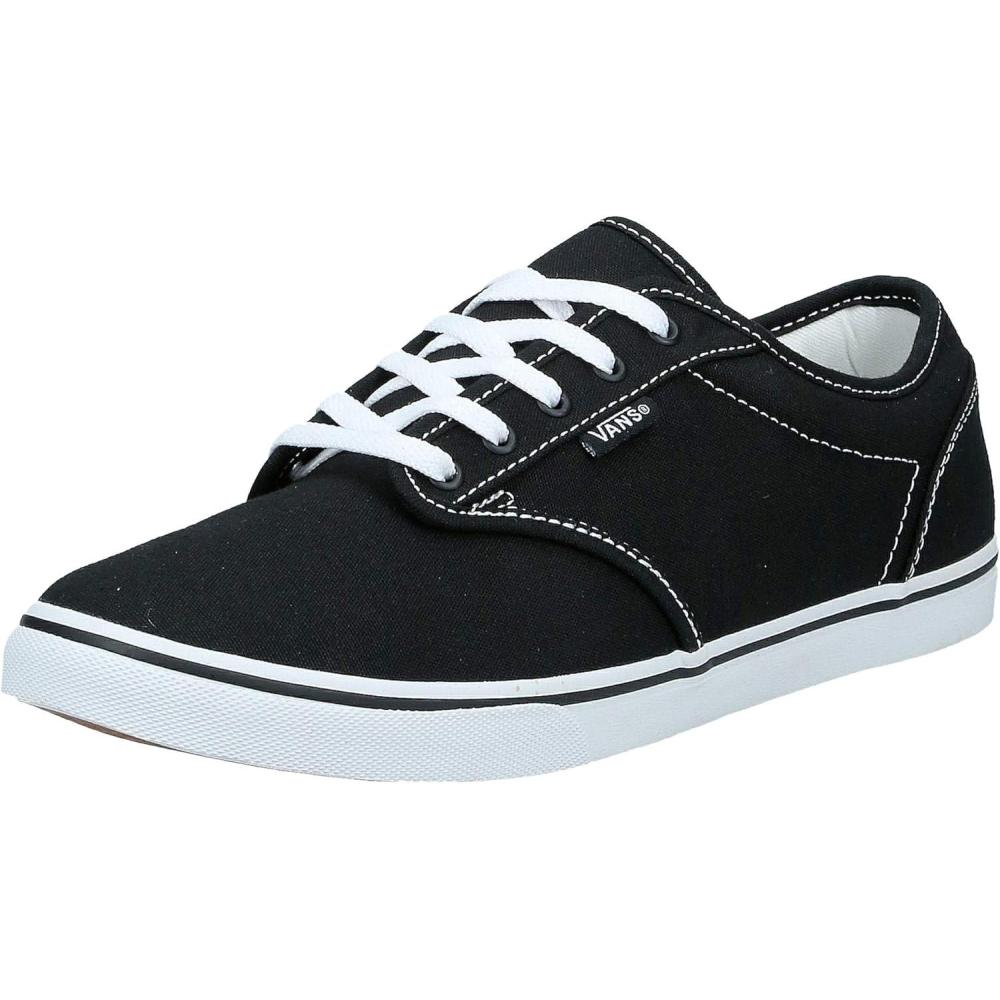 imageVans Womens Atwood Low Top ShoeCanvas BlackWhite
