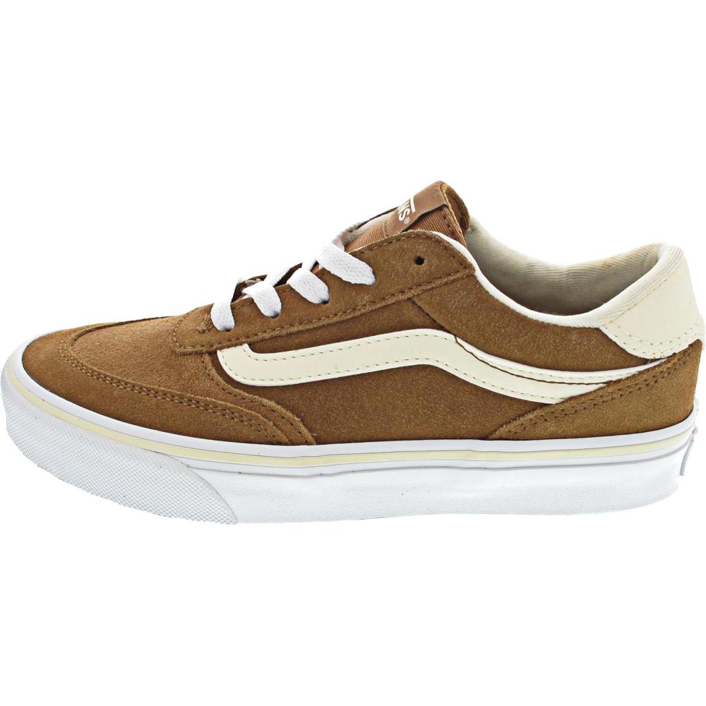 imageVans Womens Brooklyn Ls Shoe  Lowtop Sneakers for Everyday Wear Walking Work amp FashionSuede Chipmunk