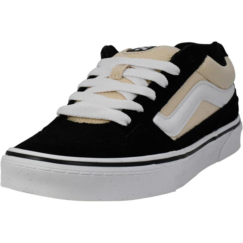 imageVans Womens Caldrone ShoesSuedeMesh BlackCreme Brule