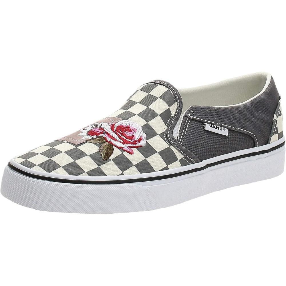 imageVans Womens Classic Slip On Platform SneakersMulticolour Red Checker Quiet Shade Xnv