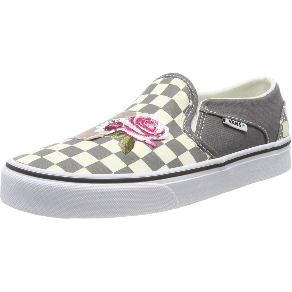 imageVans Womens Classic Slip On Platform SneakersMulticolour Red CheckerQuiet Shade Xnv