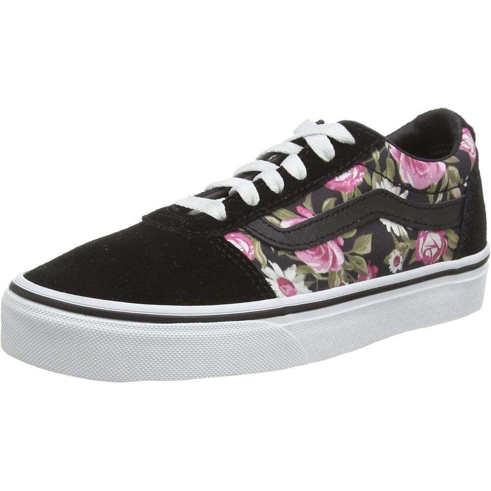 imageVans Womens Classic Slip On Platform SneakersRoses Black