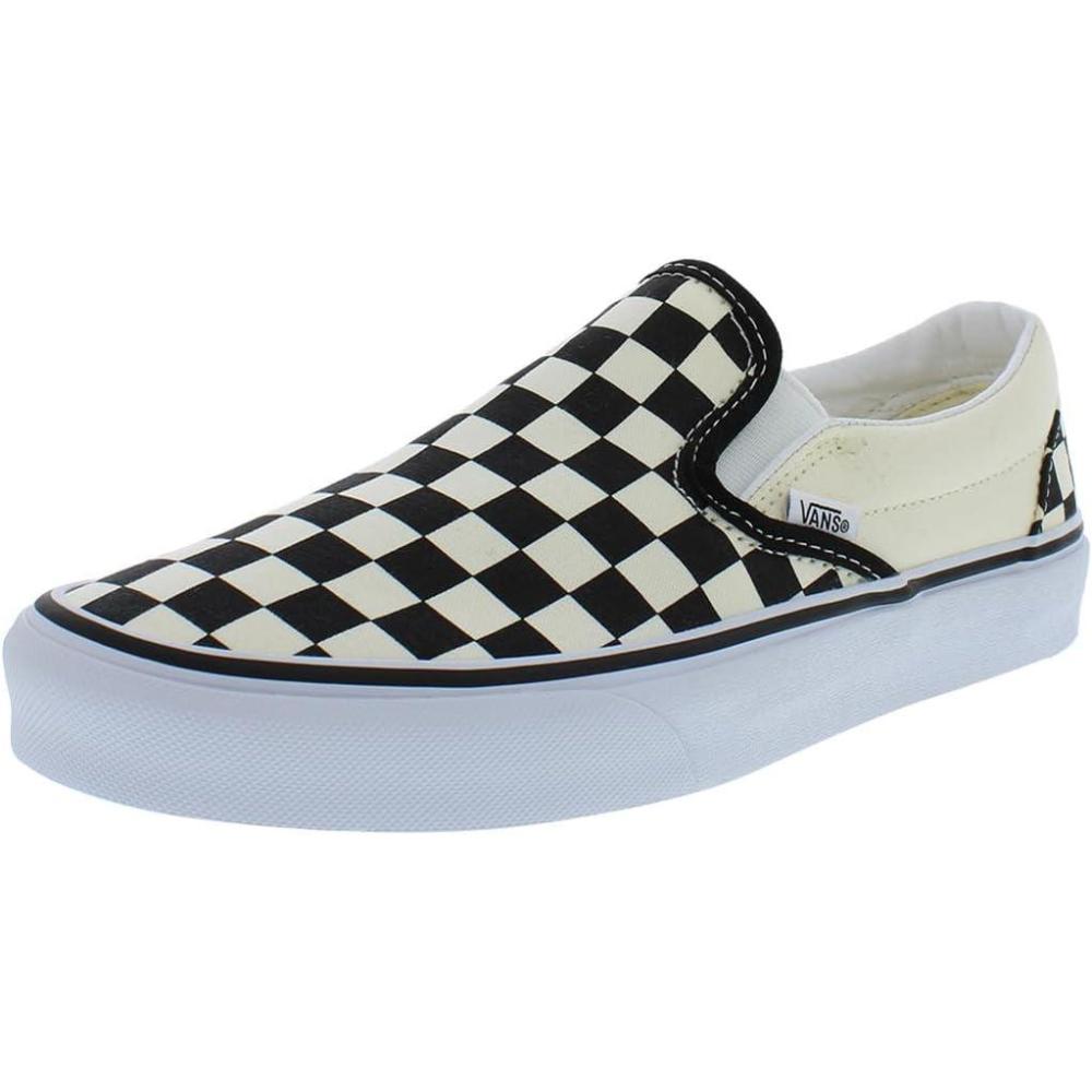 imageVans Womens Classic Slip On Platform SneakersScacchiera Nera E Bianca