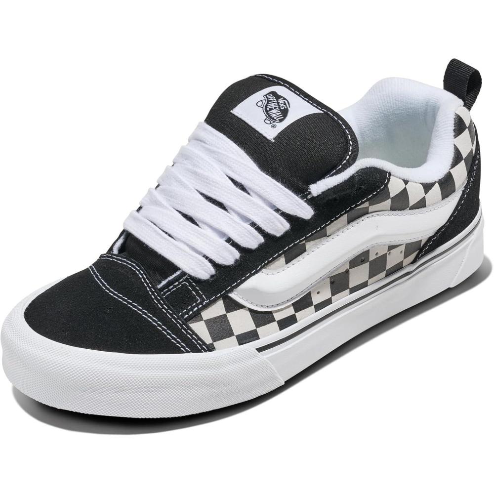 imageVans Womens Knu SkoolCheckerboard BlackTrue White