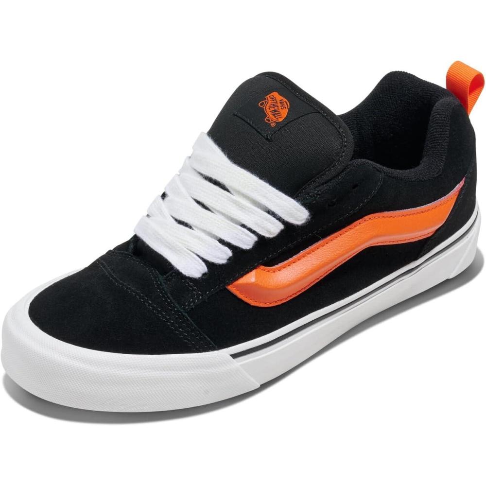 imageVans Womens Knu SkoolPop Sidestripe BlackOrange