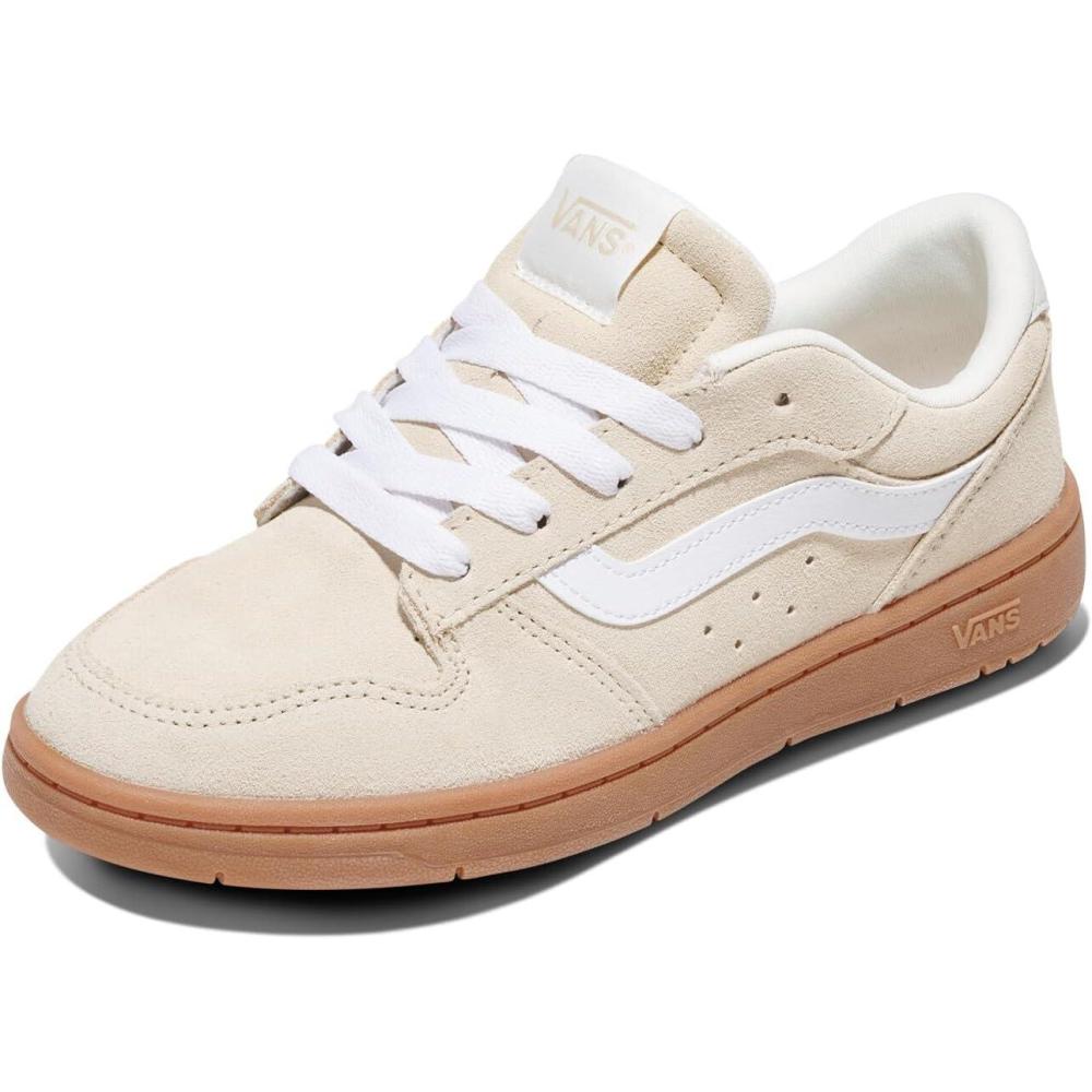 imageVans Womens Ryland Ls Shoe  Retro Court Sneakers Tennis Fashion InspiredSuede Creme Brule