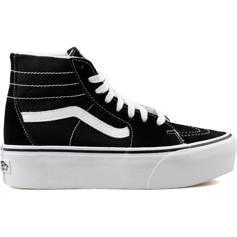 imageVans Womens UA SK8Hi Tapered Stackform SneakersBlackTrue White