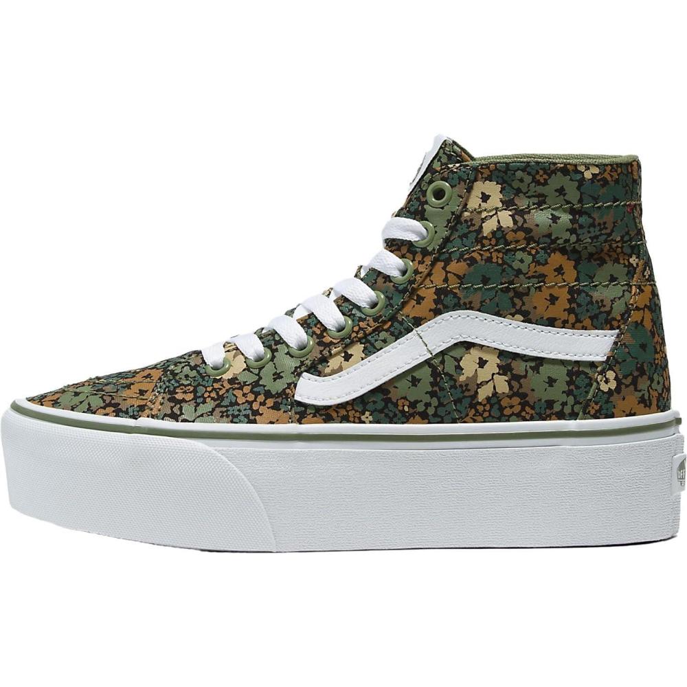 imageVans Womens UA SK8Hi Tapered Stackform SneakersGreen Loden