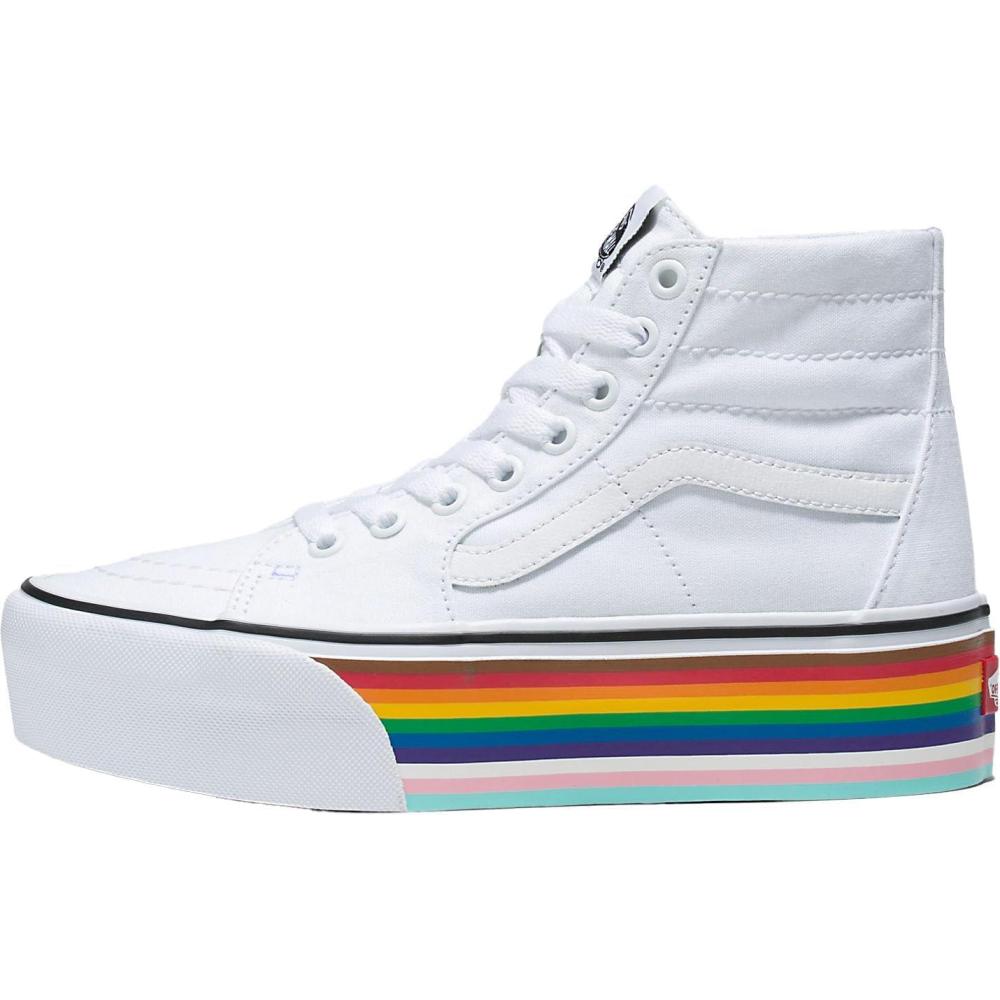 imageVans Womens UA SK8Hi Tapered Stackform SneakersRainbow