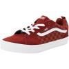 Tonal Check Brick Red
