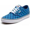 Tonal Check True Blue