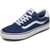 Suede/Canvas Dress Blues