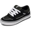 Suede/Mesh Black/White