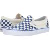 Chequered  True Blue  White