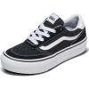Suede/Canvas Black/White