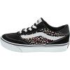 Suede and Black Floral
