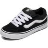 Suede/Mesh Black/White