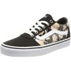 Palm Floral Black White
