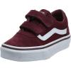 Red Suede Canvas Port Royale White U1a