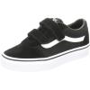 Suede Canvas Black White