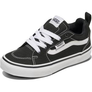 Vans Boys Filmore Low Top Shoe(Canvas Black/White)