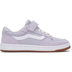Vans Kids’ Ryland Ls V Shoe(Tonal Check Lilac Mist)