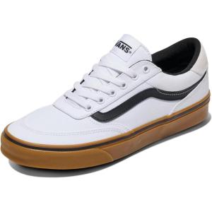Vans Mens Brooklyn LS(Canvas Gum White/Black)