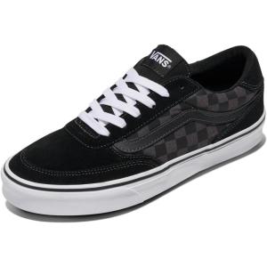 Vans Mens Brooklyn LS(Checkerboard Black/Asphalt)