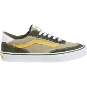 Vans Mens Brooklyn LS(Colour Block Green Grape Leaf)