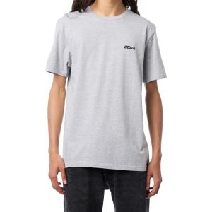 Vans Unisex Adult Scripted Short-Sleeve Shirt(Athletic Heather Black)
