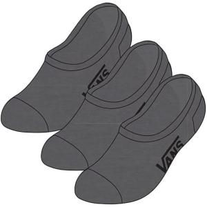 Vans Unisex Classic No Show Socks (3-Pack) – Extra Low Cut, Soft & Stretchy, Everyday Sock for Men’s & Women’s Low-Top Shoes(Heather Grey)