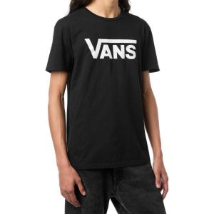 Vans Unisex-Adult Classic Drop V Short-Sleeve Crew(Black/White)