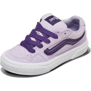 Vans Unisex-Child Caldrone Low Top Shoe(2-tone Canvas/Suede Lilac Mist)