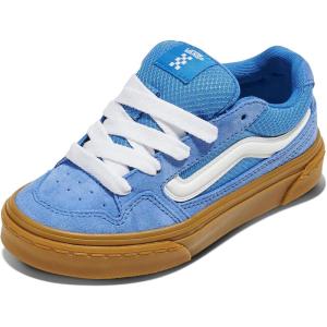 Vans Unisex-Child Caldrone Low Top Shoe(Gum Vintage Cobalt)