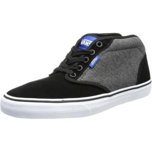 Vans Unisex-Child High-top Trainers(Black – Schwarz ((Textile) Black/Classic Blue))