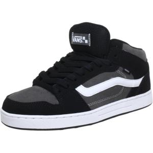 Vans Unisex-Child High-top Trainers(Black/Dark Grey/White)