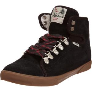Vans Unisex-Child High-top Trainers(Black/Gum)