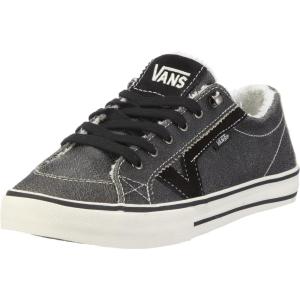 Vans Unisex-Child High-top Trainers(Leather Black)