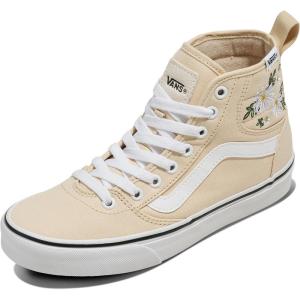 Vans Women’s Ashwood Hi Decon High-top Shoe(Variety Embroidery Creme Brule)