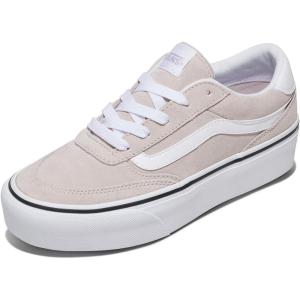 Vans Women’s Brooklyn Ls Platform Shoe(Suede Taupe Mist)
