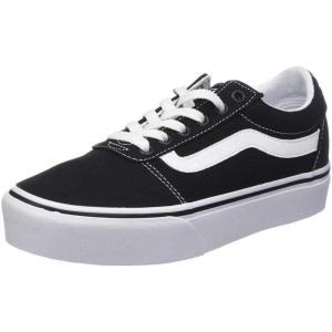 Vans Women’s Classic Slip On Platform Sneakers(Canvas Black White)