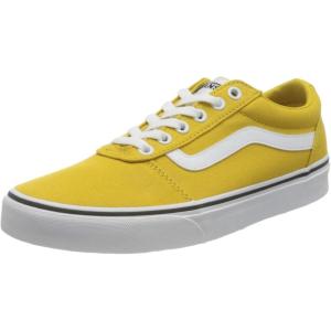 Vans Women’s Classic Slip On Platform Sneakers(Canvas Ceylon Yellow White)