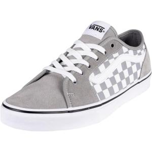 Vans Women’s Range EXP Sneaker(Checkerboard Drizzle White)