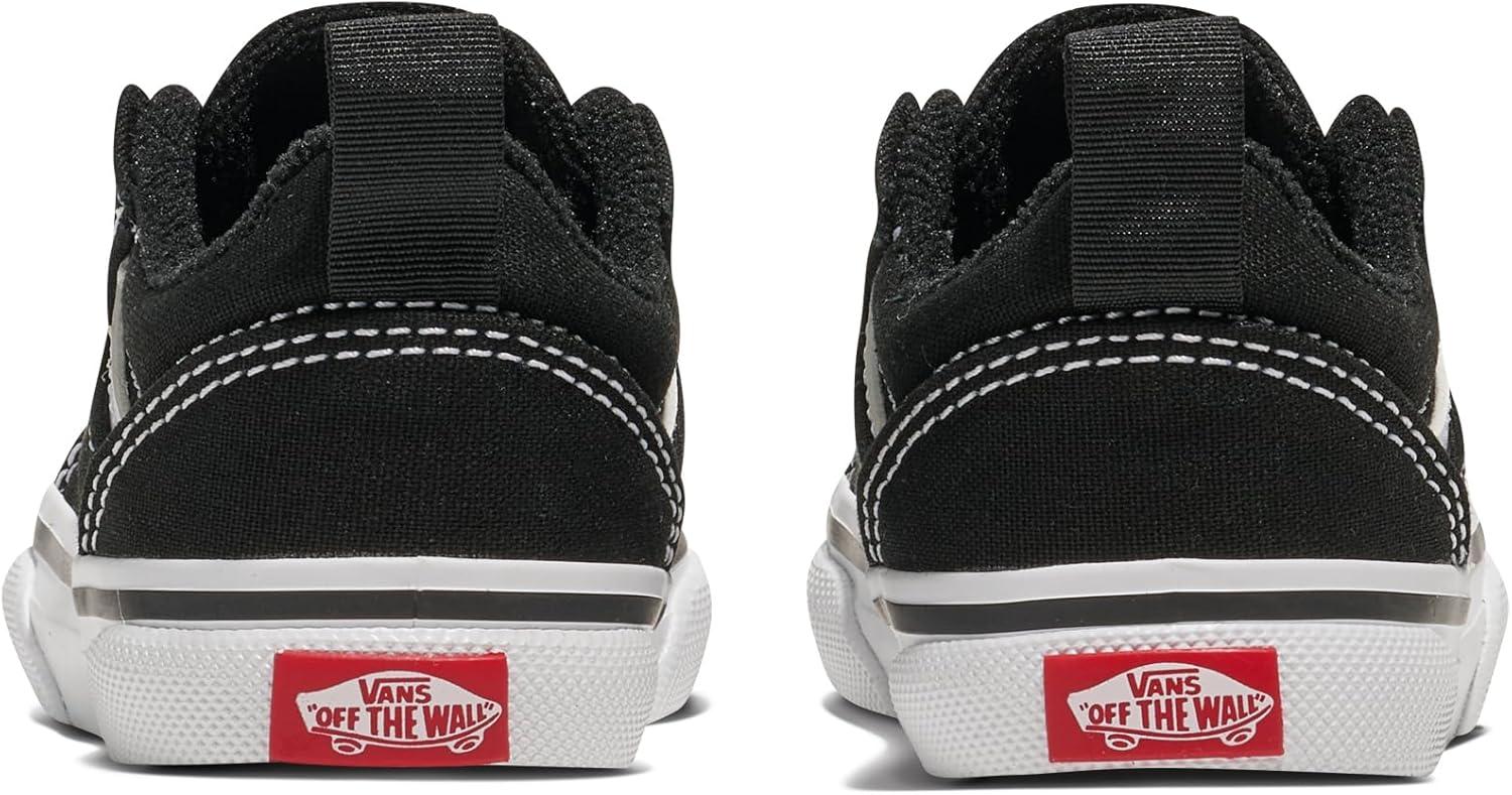 imageVans Kids Seldan Slipon ShoeBlackWhite