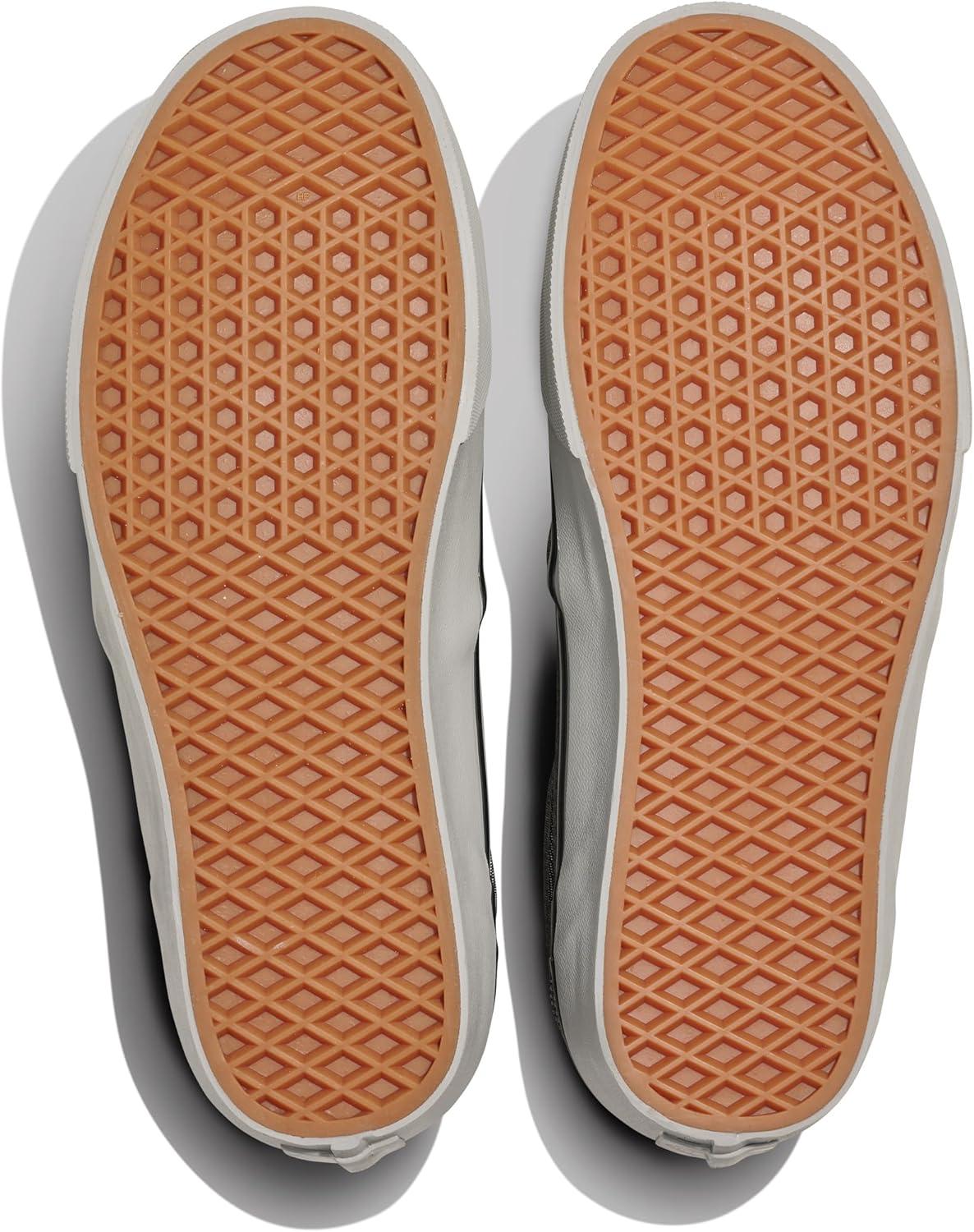 imageVans Mens Asher Deluxe Slipon Shoe Comfortable Sneakers for Fashion Walking amp Everyday WearDeluxe Textile GrayBrown
