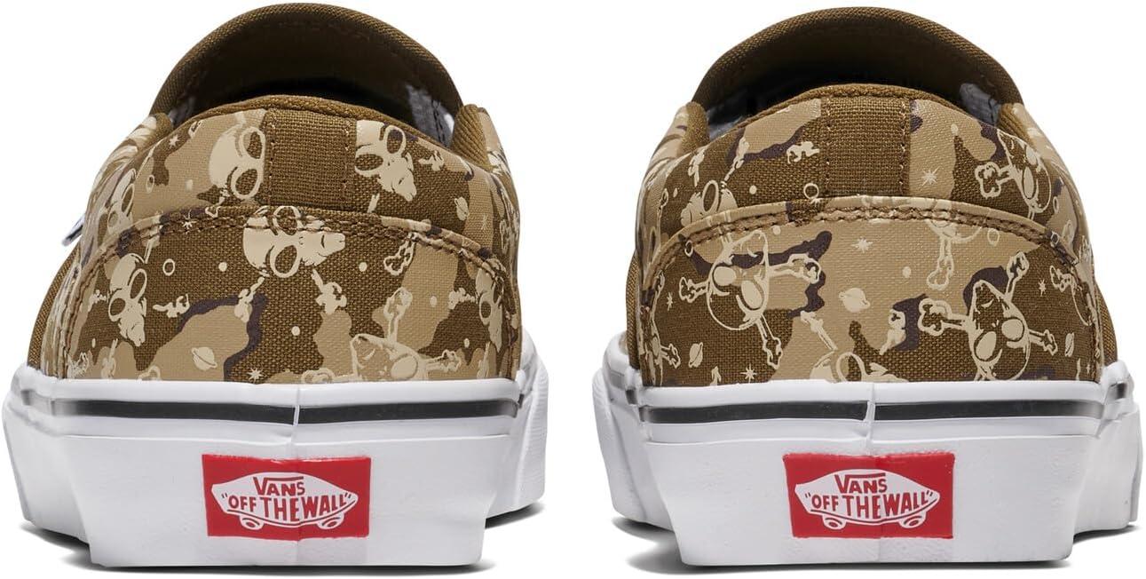 imageVans Mens Asher SlipOn ShoeAlien Skull Camo