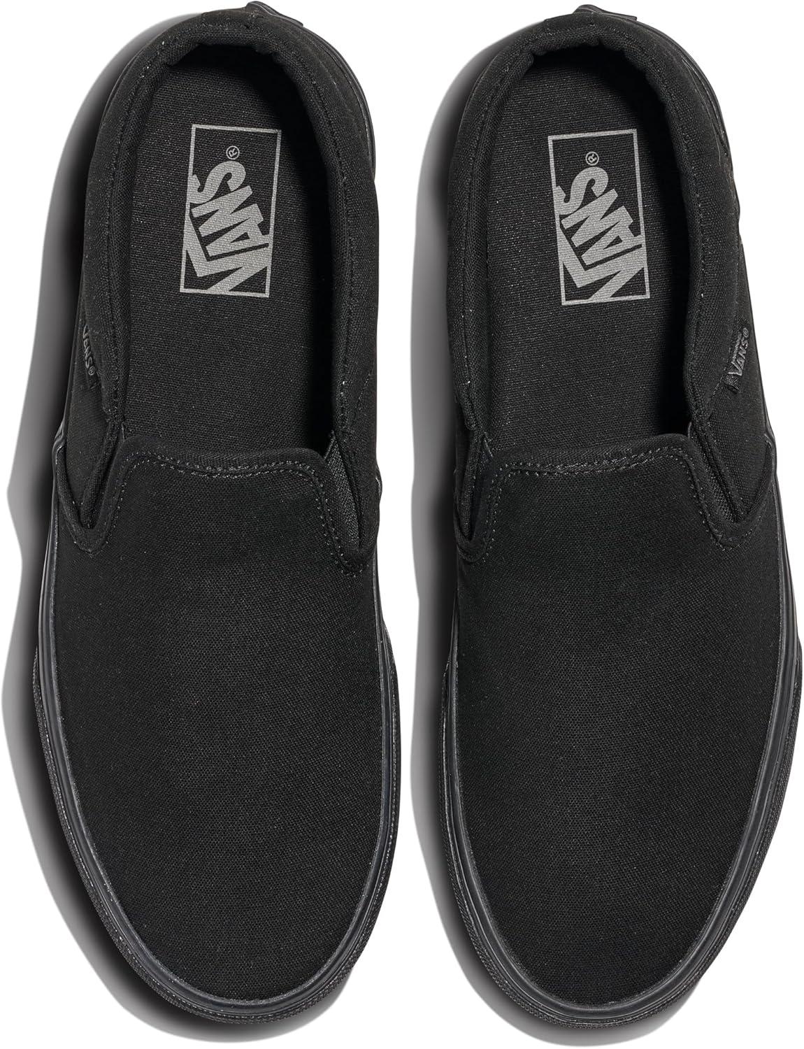 imageVans Mens Asher SlipOn ShoeBlackBlack
