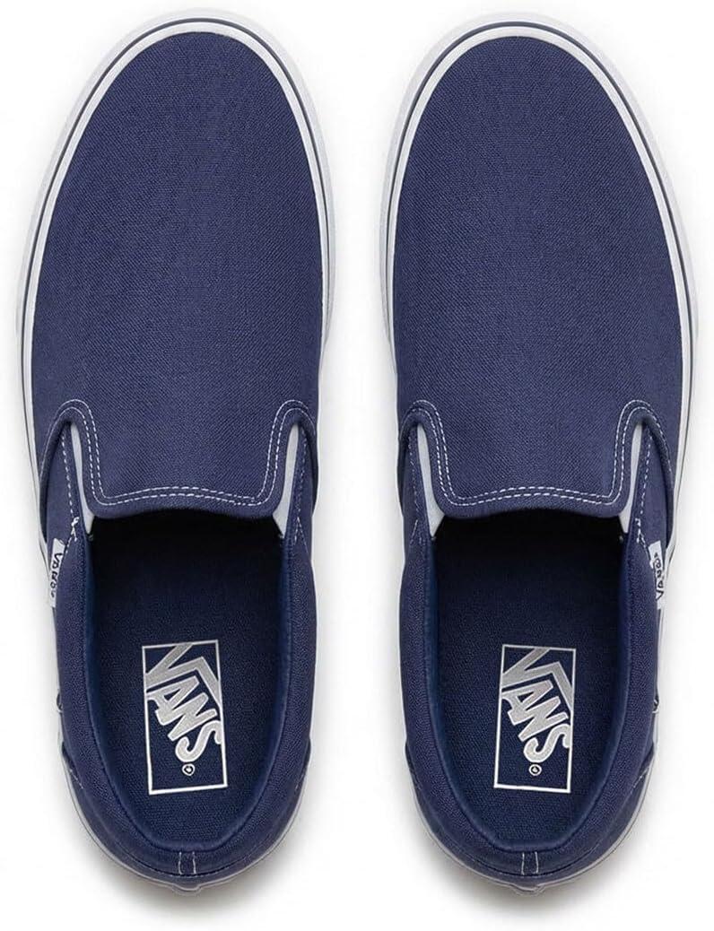 imageVans Mens Asher SlipOn ShoeCanvas Deep Twilight